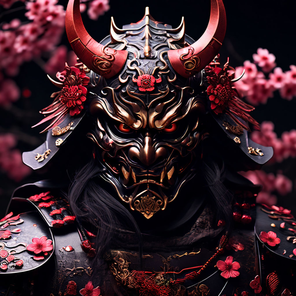 oni demon samurai