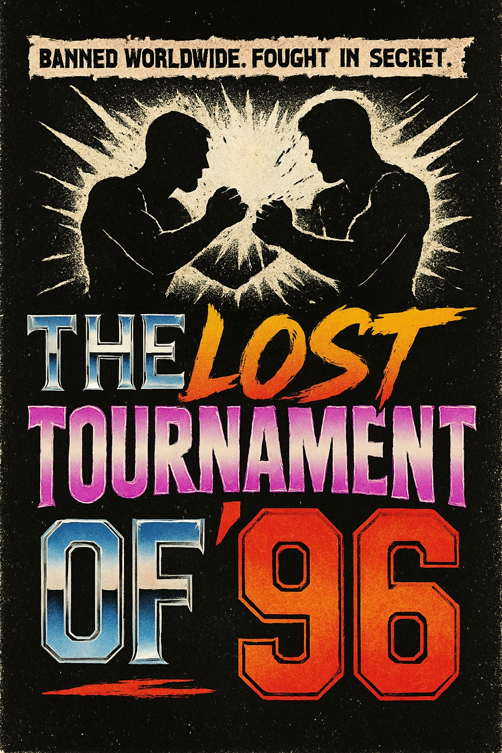 Vintage Fighting Tournament of '96 Poster Art T-Shirt