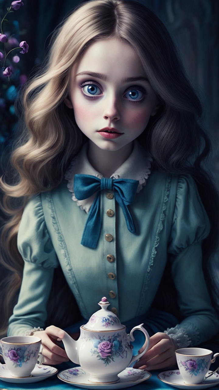 Alice (Daily Theme: ‘Welcome to Burtonville’) by Maya - Playground