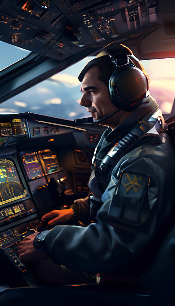 Fighter jet pilot in cockpit by Kevin Sudayuworn - Playground