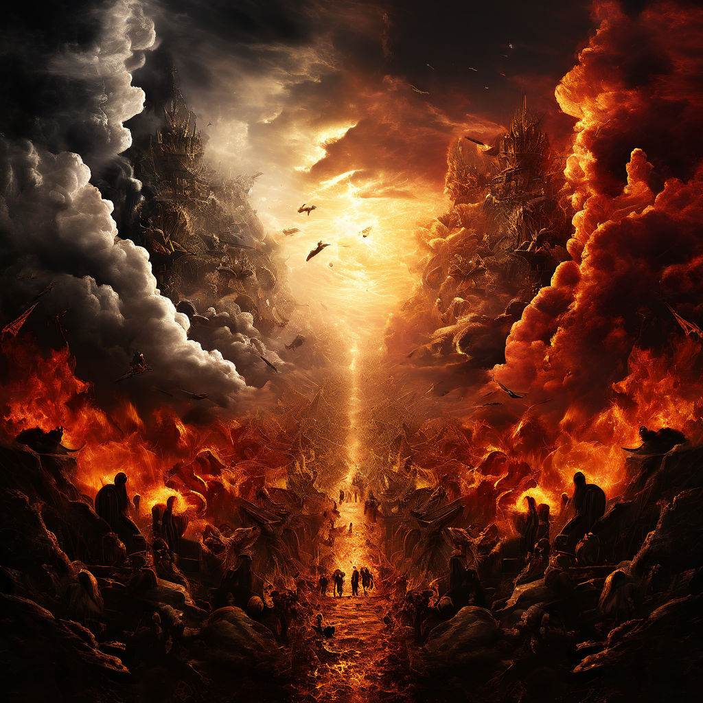 Heaven versus hell by Stash - Playground