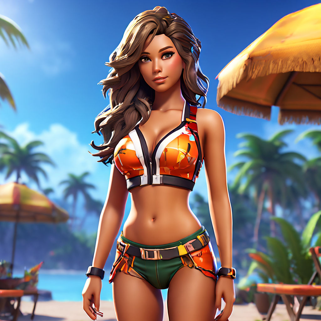 Fortnite Aura in Bikini