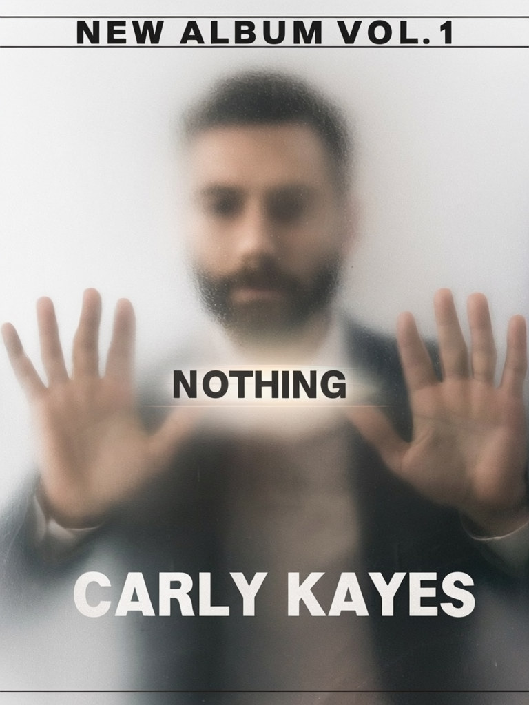 Mysterious Album Cover Design Featuring Carly Hayes