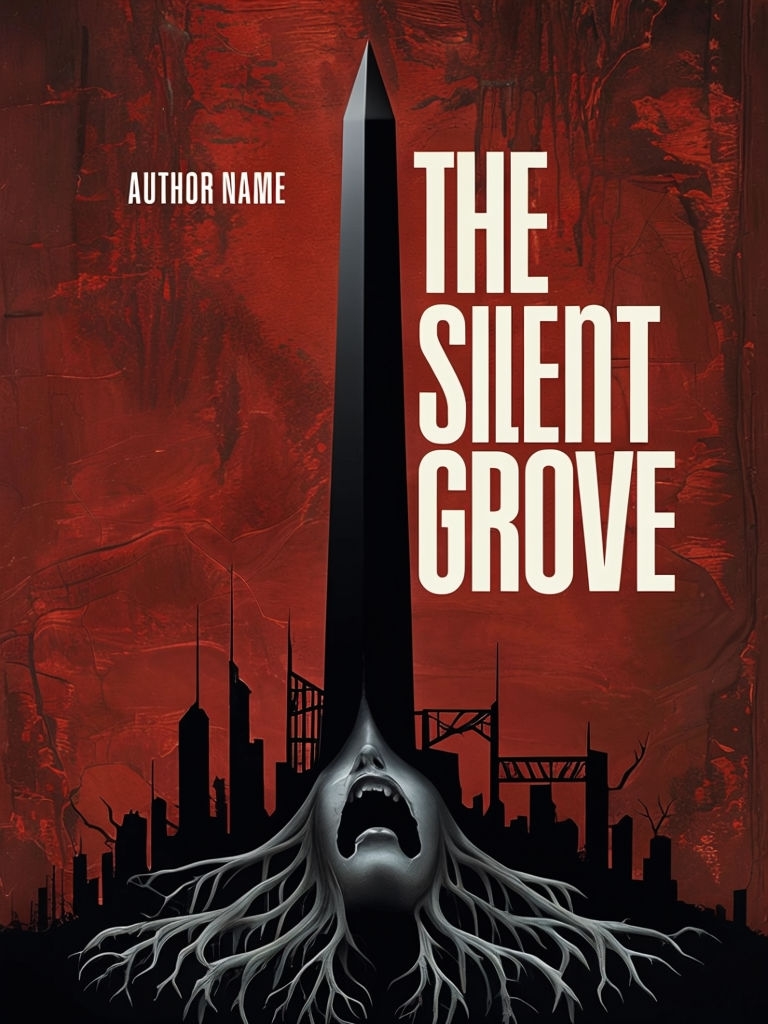 The Silent Grove Dystopian Novel EBook Cover Design