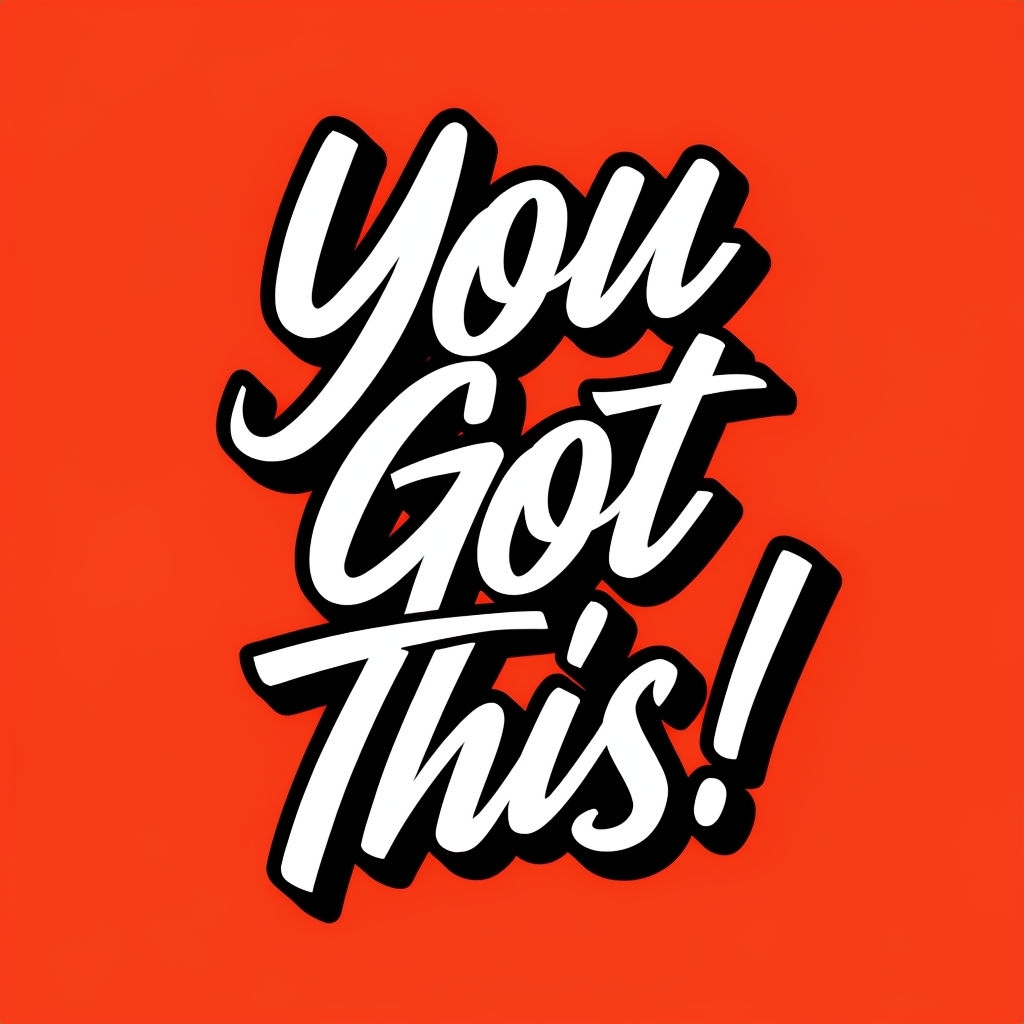 You Got This Motivational Graphic Design Poster