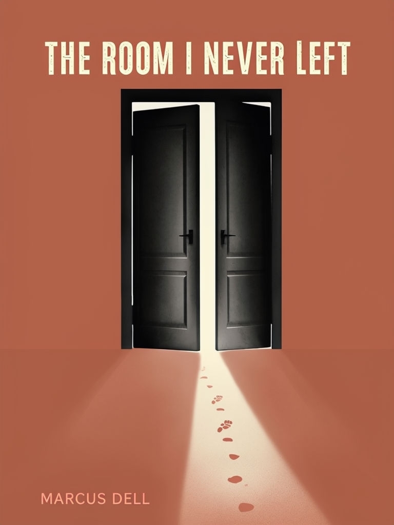 The Room I Never Left Minimalist EBook Cover Design
