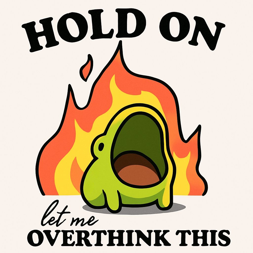 Playful Green Creature with Flames and Fun Text Mug