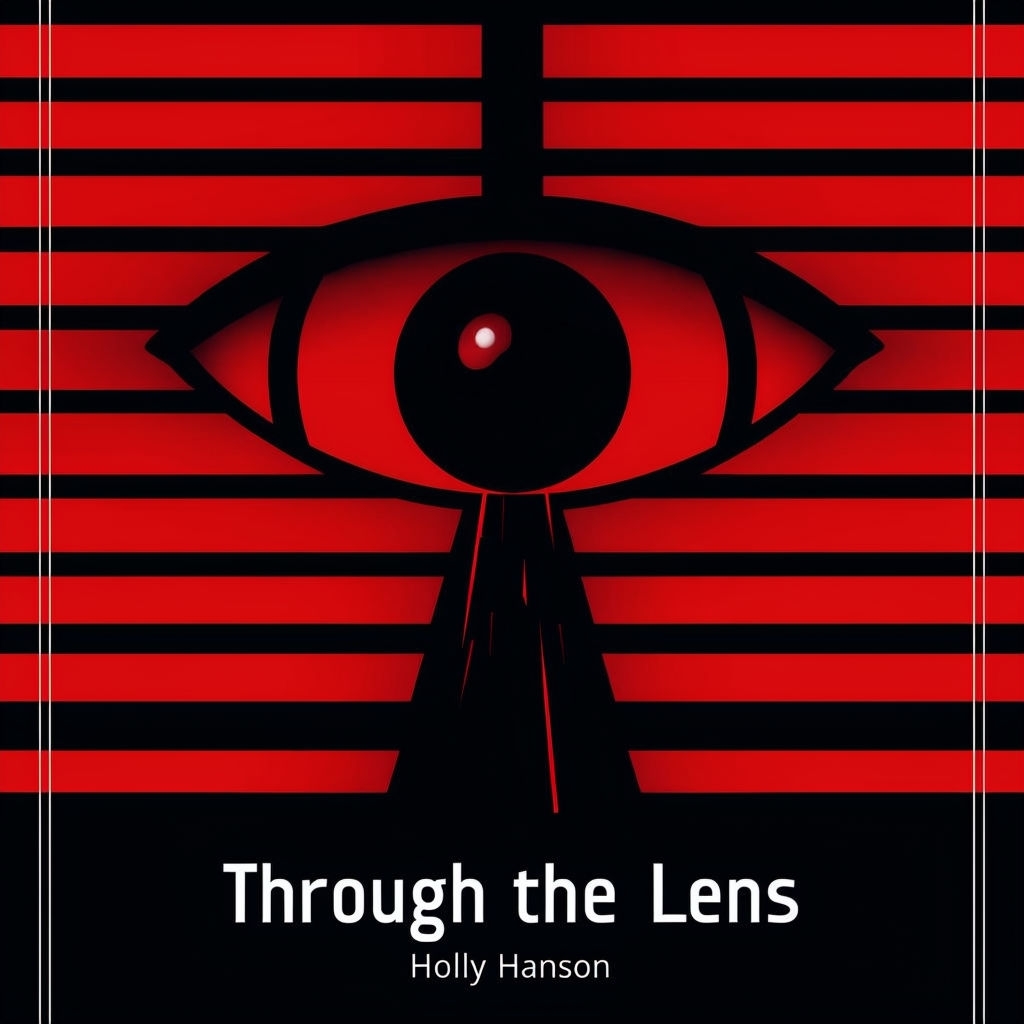 Mystical Minimalist Album Cover Design for Through the Lens