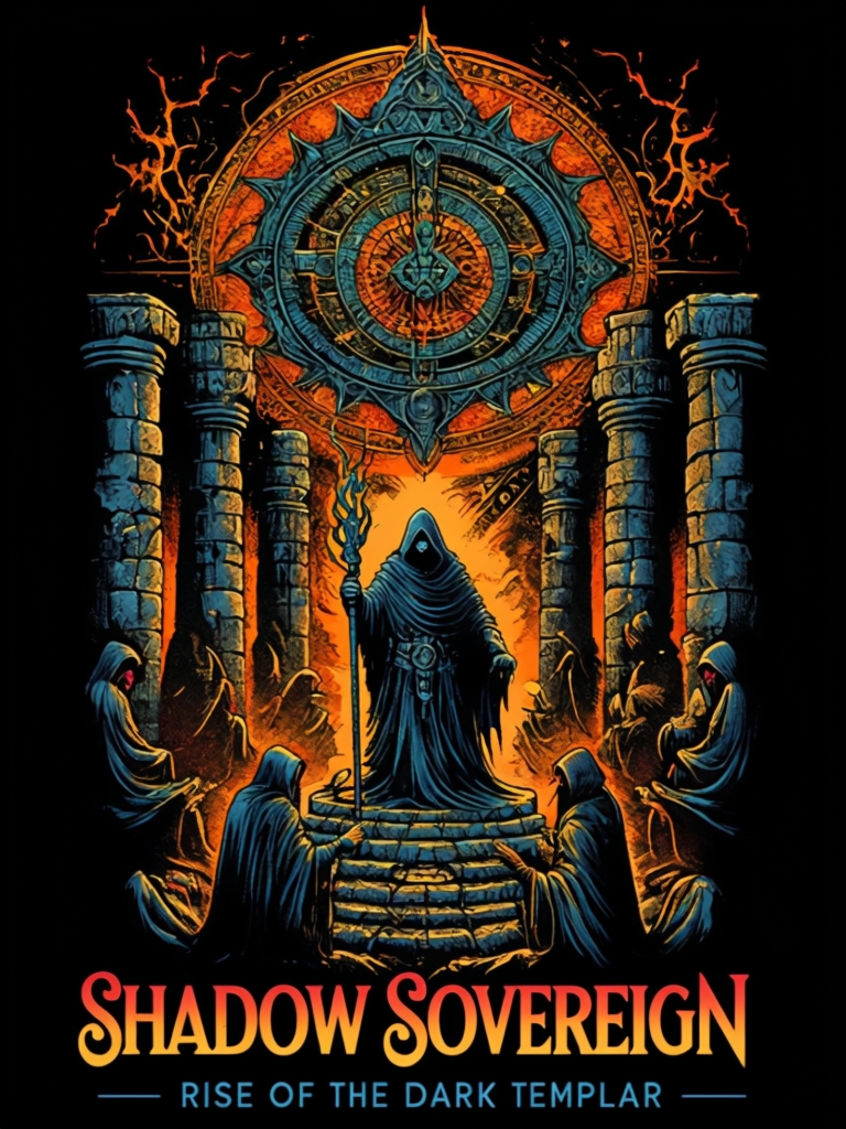 Dark Fantasy Ritual T-Shirt Graphic