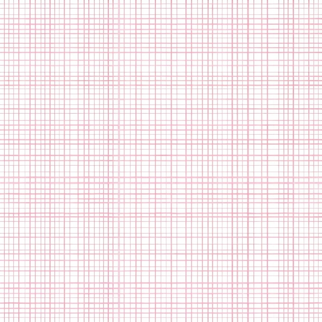 Minimalist Pink Grid Plaid Seamless Pattern Design