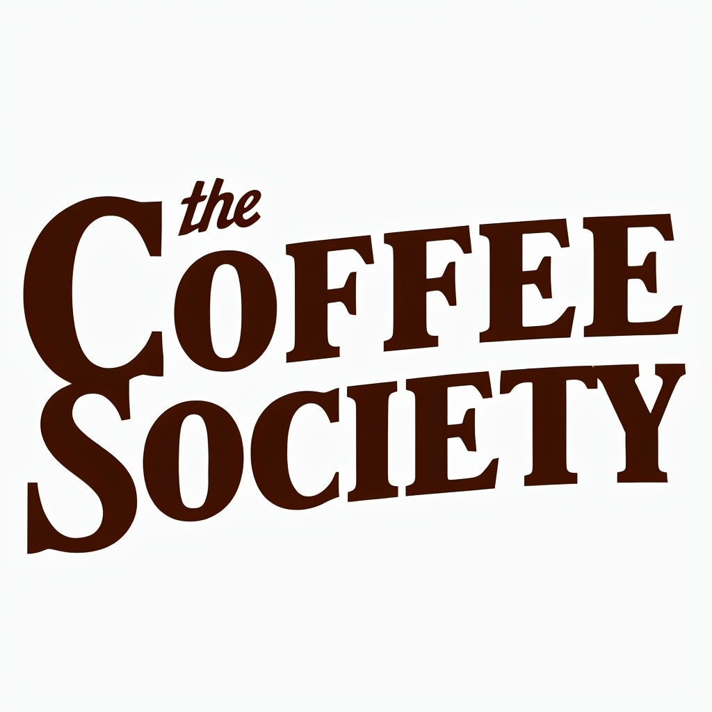 Vintage Coffee Society Logo Design for Stylish Hats