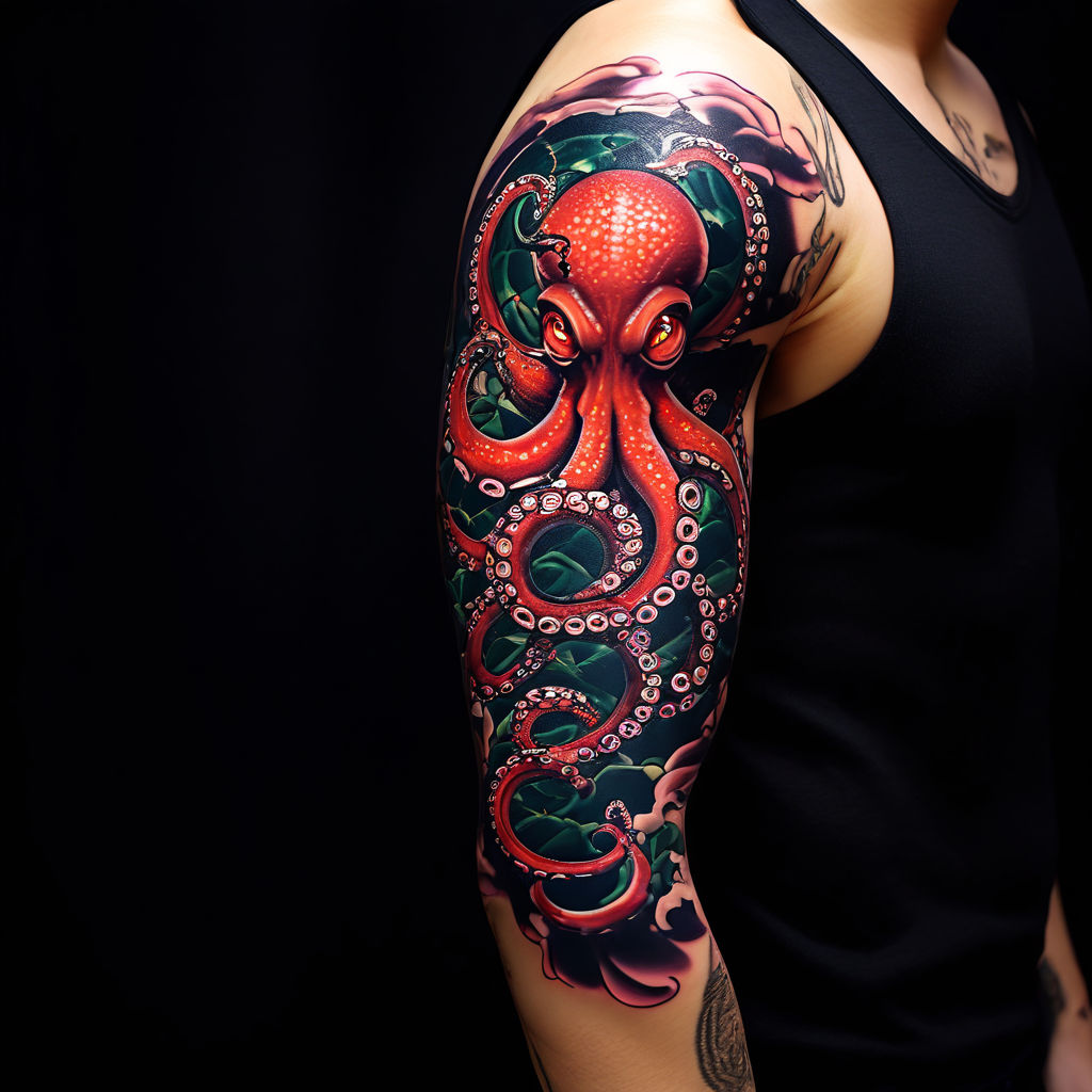 tattoo octopus full body