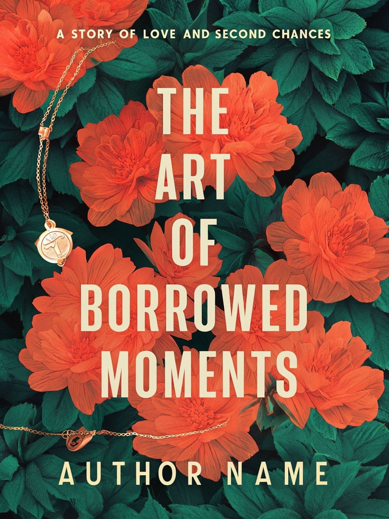 Vibrant Coral Flowers and Elegant Key Bracelet EBook Cover