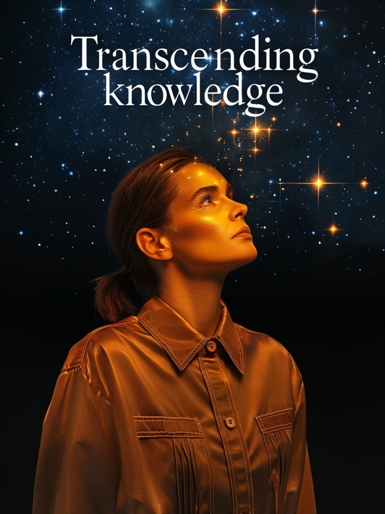 Transcending Knowledge Cosmic Contemplation Art