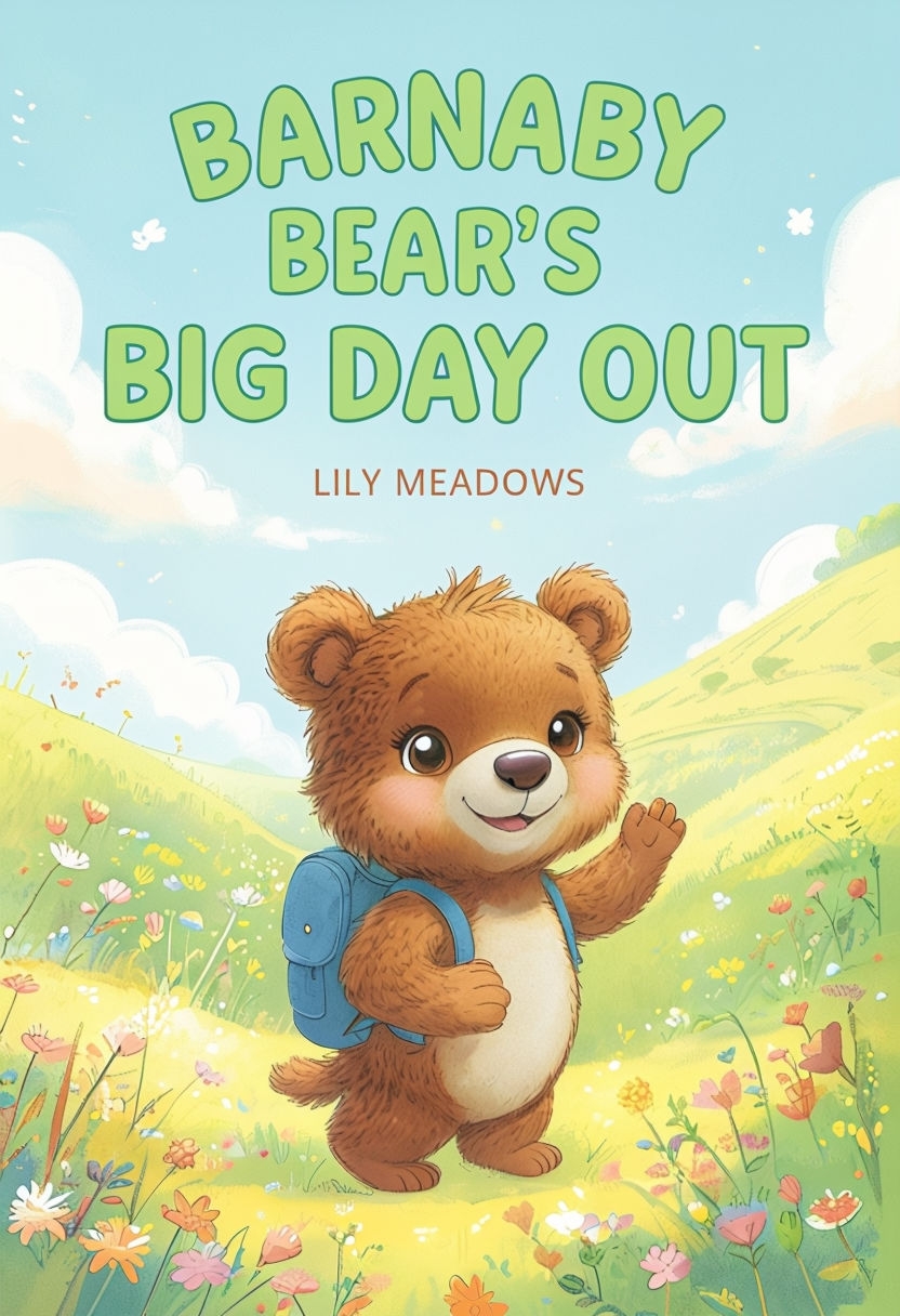 Barnaby Bear's Big Day Out Cute Children's Adventure EBook Cover