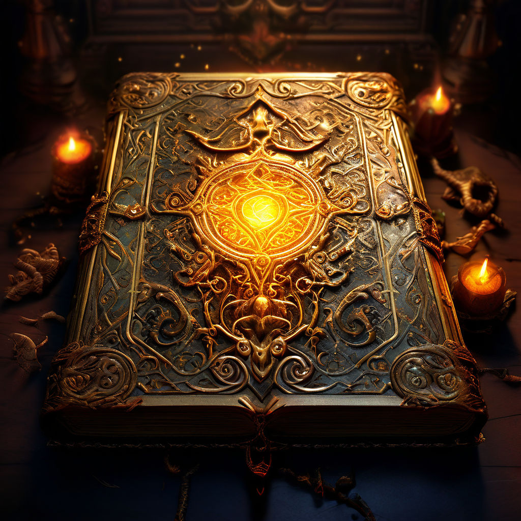 Ancient magical tome by arteia dibujosia - Playground