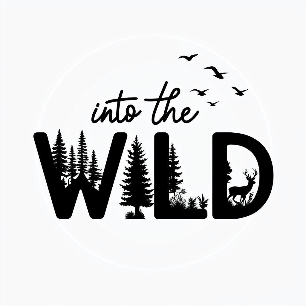 Into The Wild Nature Silhouettes Minimalist T-Shirt