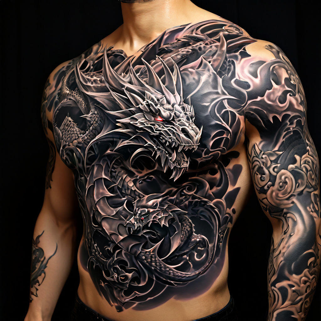 Chinese Dragon, Tattoo, Japanese Dragon, Drawing, Body Art, Tattoo Ink,  Blackandgray, Coloring Book transparent background PNG clipart | HiClipart
