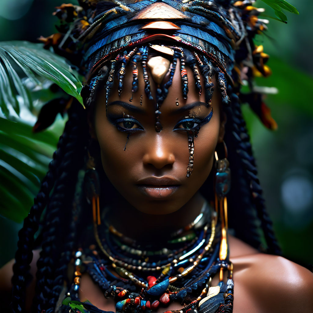 African Tribal Woman