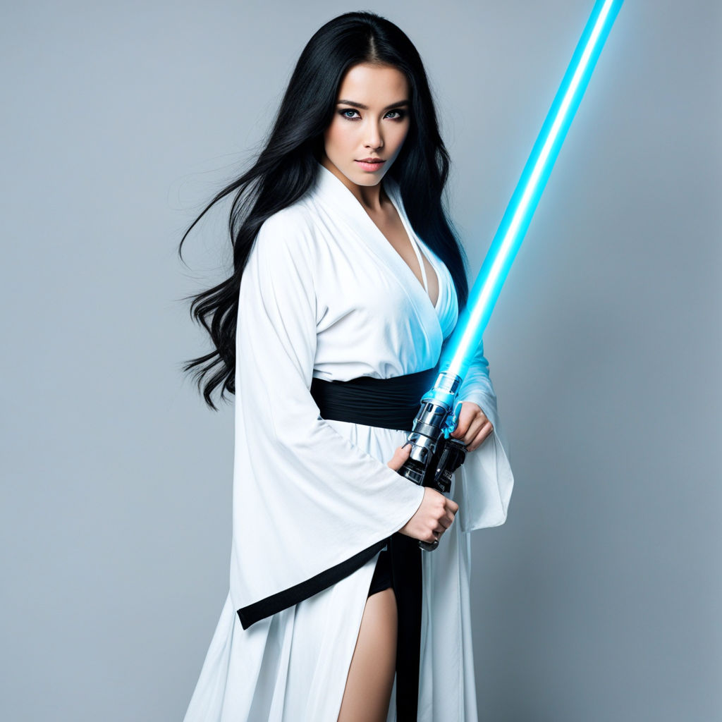 tia carrere as opponent Light Saber