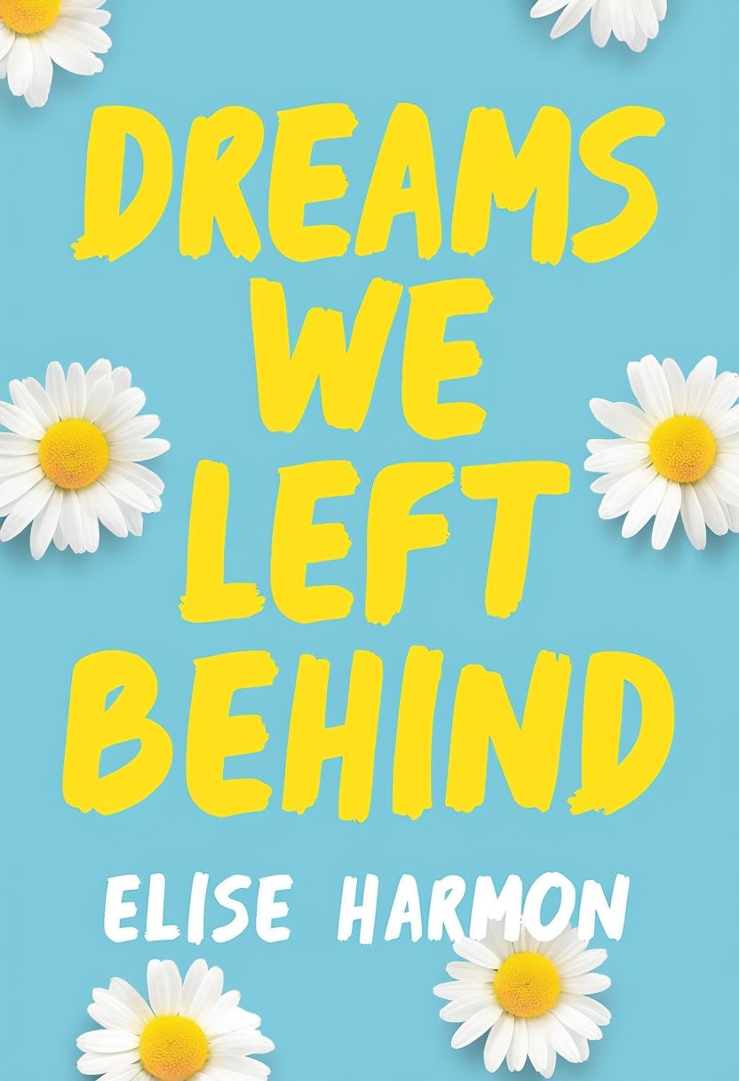 Bright and Cheerful Dreams We Left Behind Book Cover Design EBook Cover