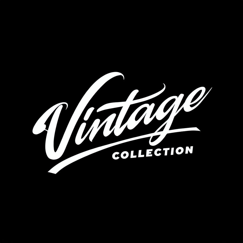 Elegant Vintage Collection Minimalist Logo T-Shirt