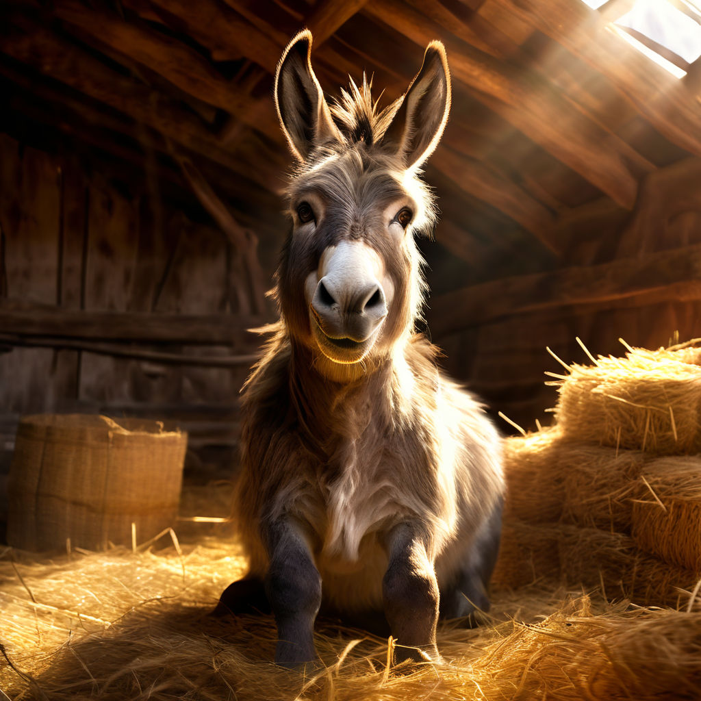 A cheeky donkey character by Abdullah Alghamdi - Playground