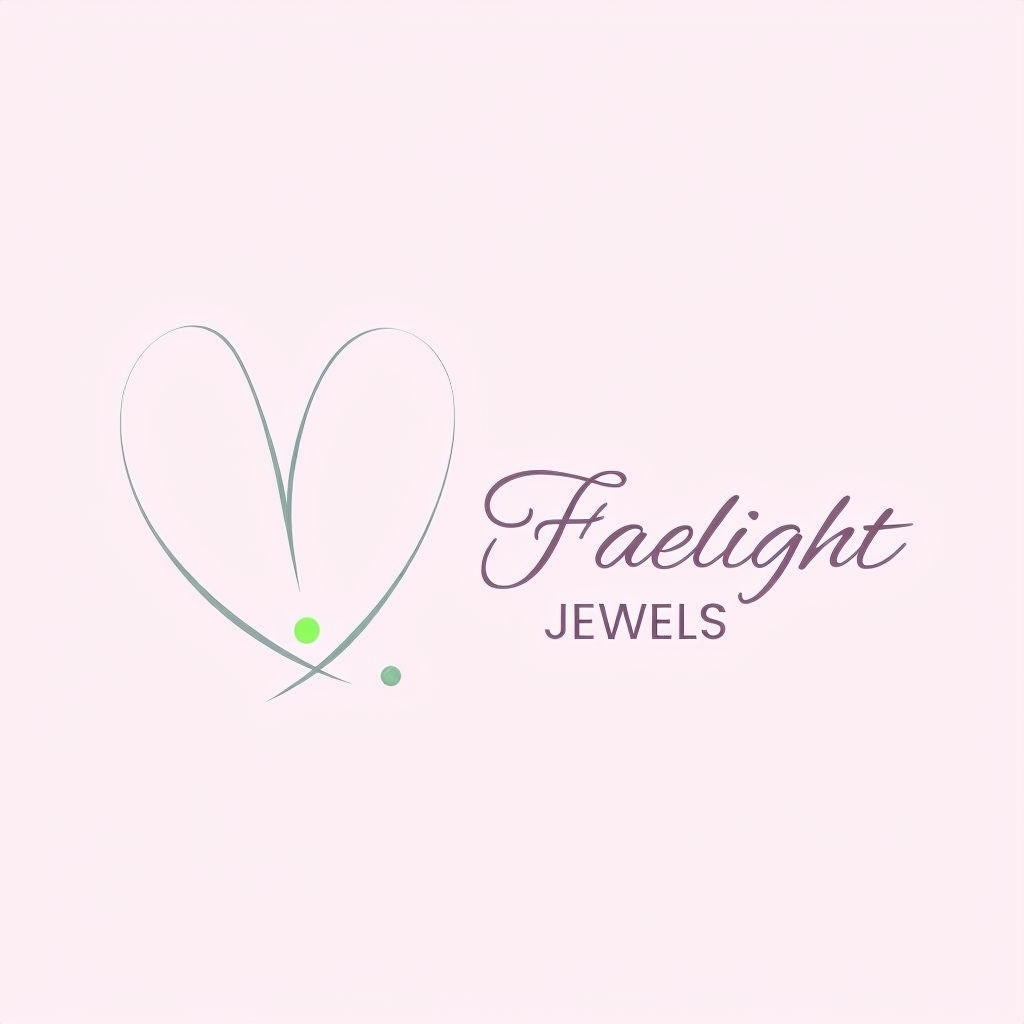 Elegant Minimalist Logo Design for Faelight Jewels Jewelry Logo