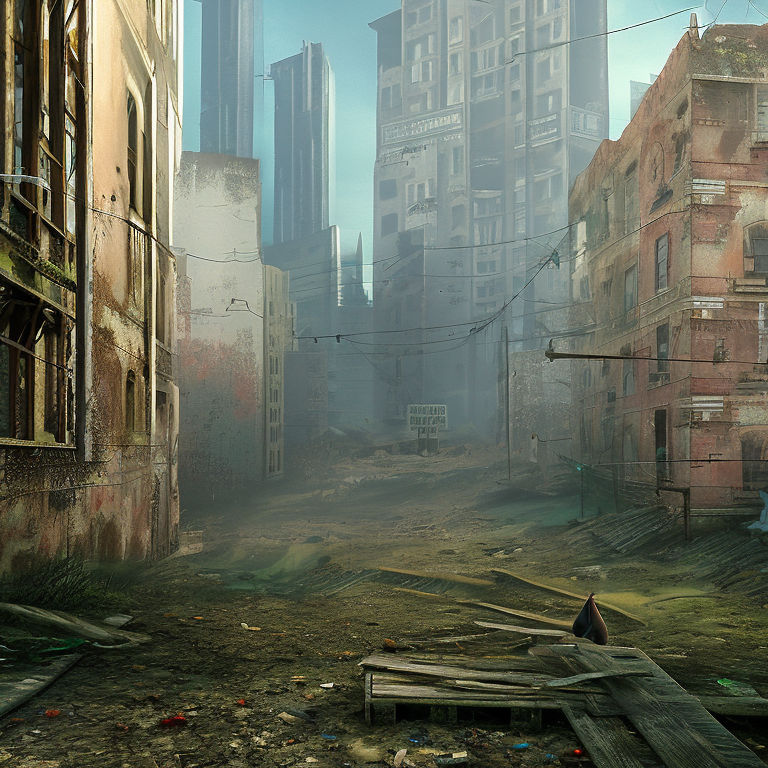 Abandoned city by Антон «Babubyak» Гусаков - Playground