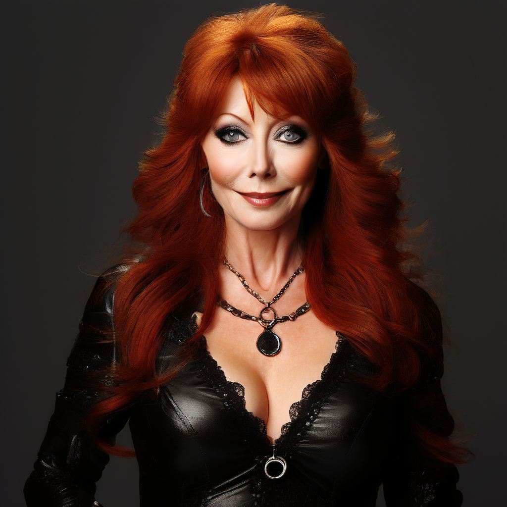 a beautiful Cassandra Peterson as Elvira