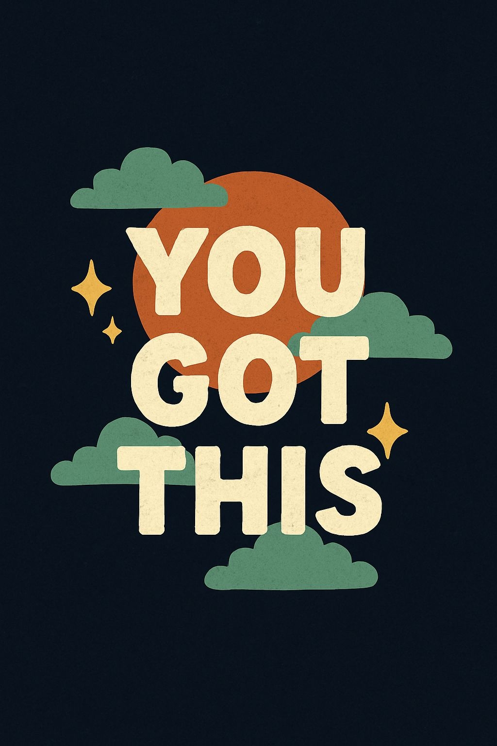 You Got This Motivational Retro Design T-Shirt