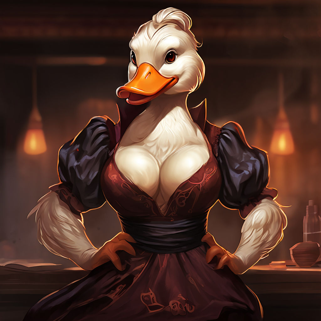 sexy female duck furry