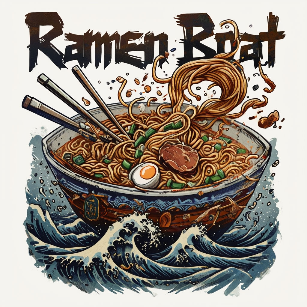  Ramen Bowl Boat 