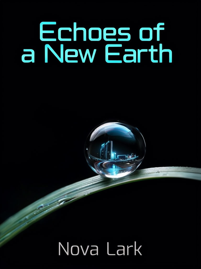 Echoes of a New Earth with Futuristic Cityscape Reflection EBook Cover