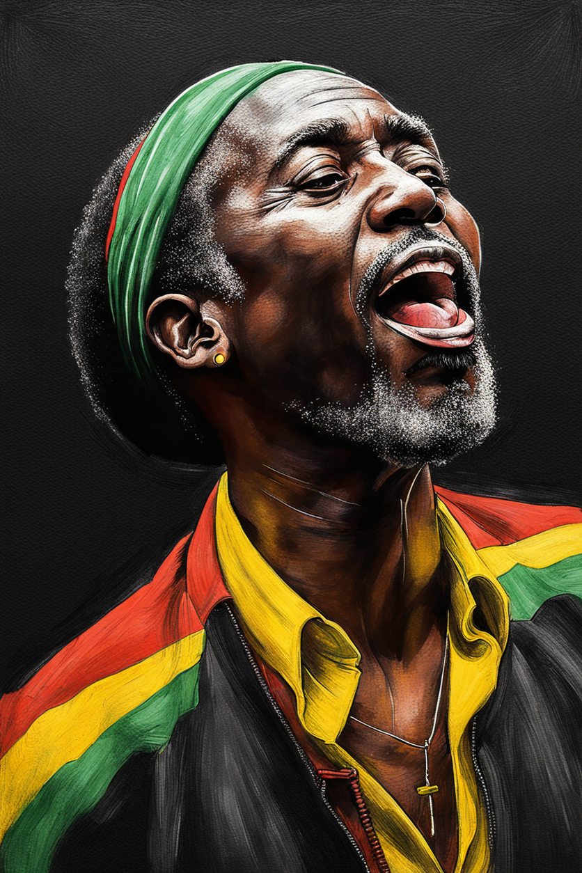 Late Great Toots Hibbert Of Toots And The Maytals-Reggae Theme by