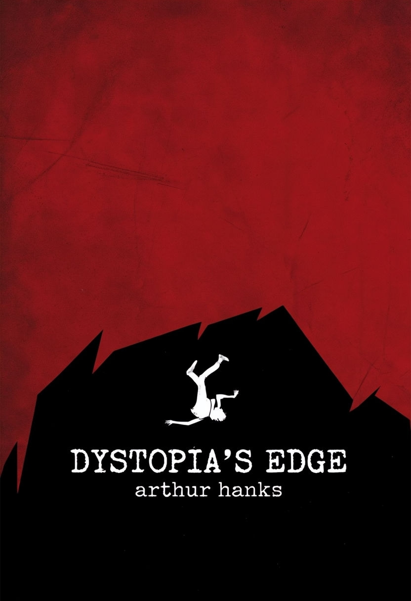 Dystopia's Edge Intense Minimalist EBook Cover Design