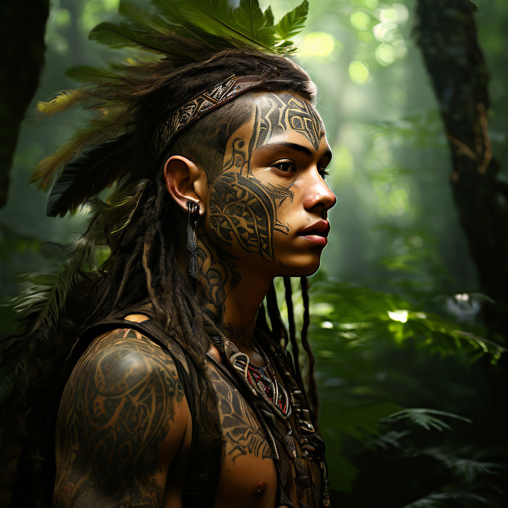 Tribal youth profile by amaan rahman playground