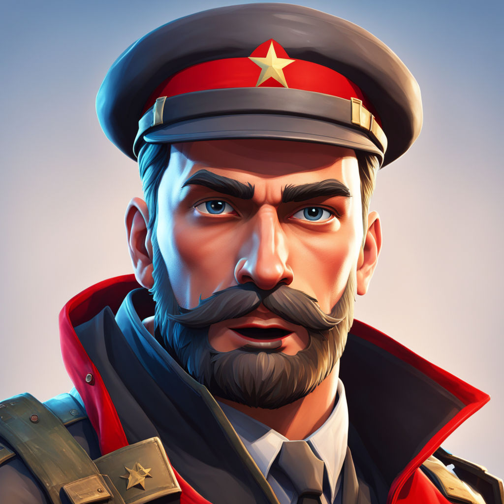 Fortnite character but he is a russian communist by Kate Whatford ...