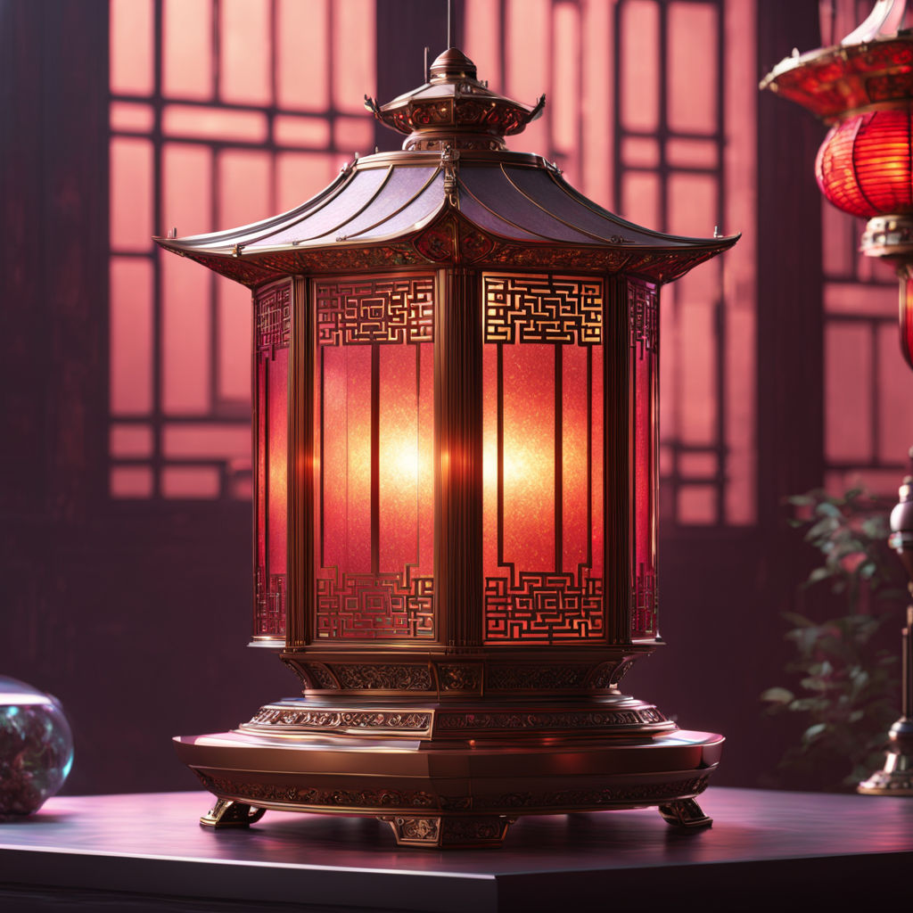 Chinese lantern music box by zhao wei - Playground