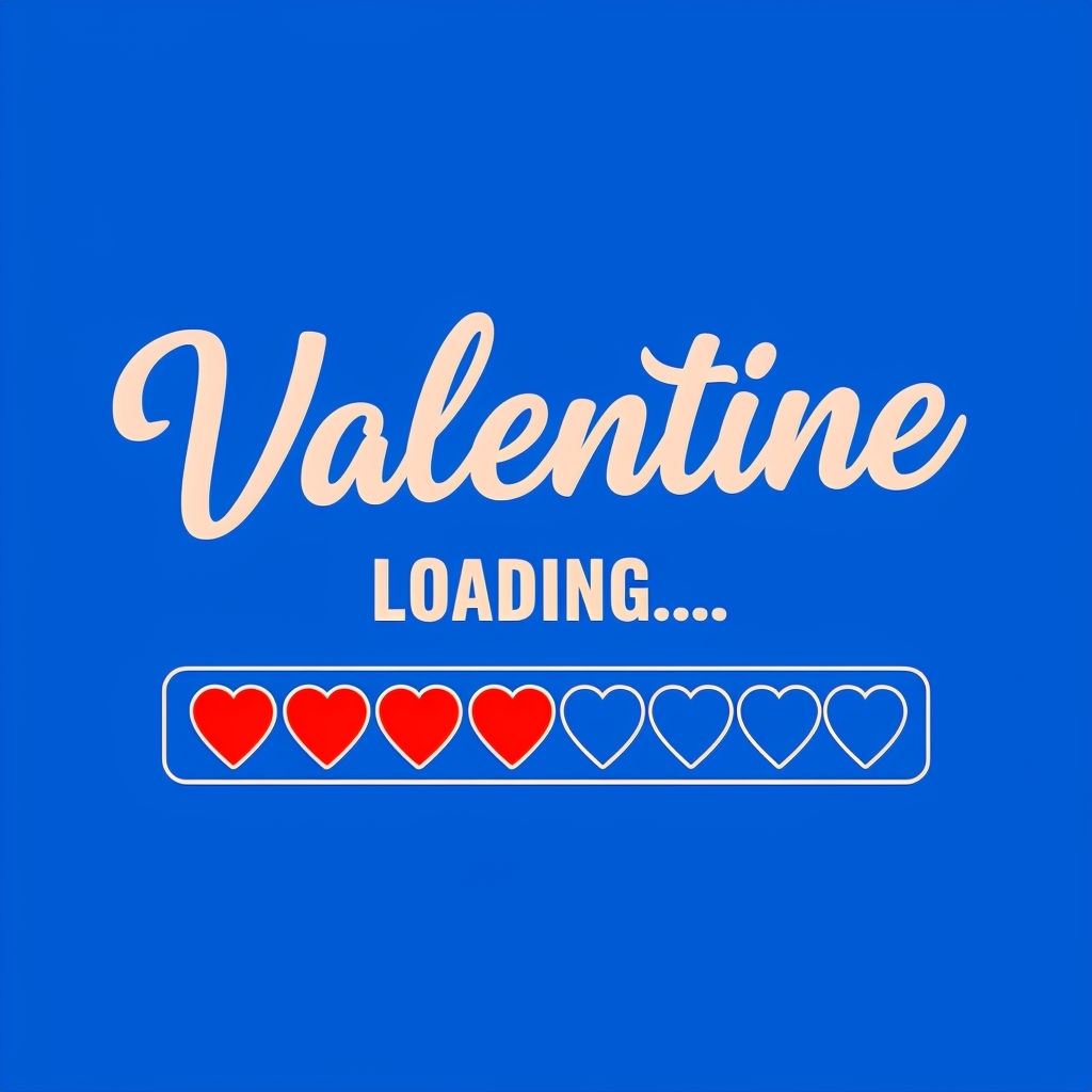 Valentine Wedding Loading Icon Minimalist T-Shirt