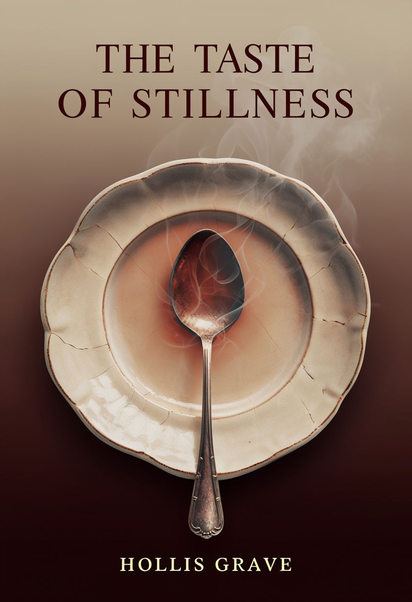The Taste of Stillness Minimalist EBook Cover Design