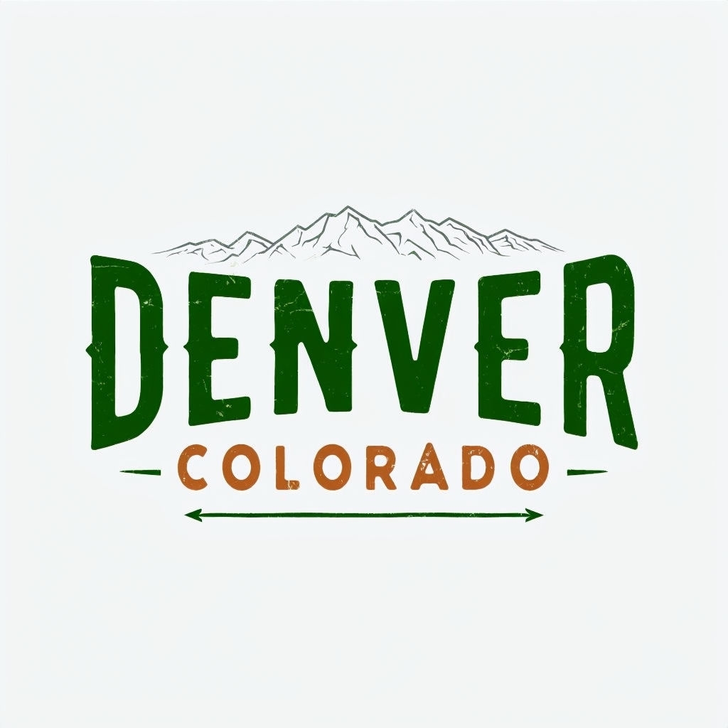 Denver Colorado Vintage Outdoor Adventure T-Shirt