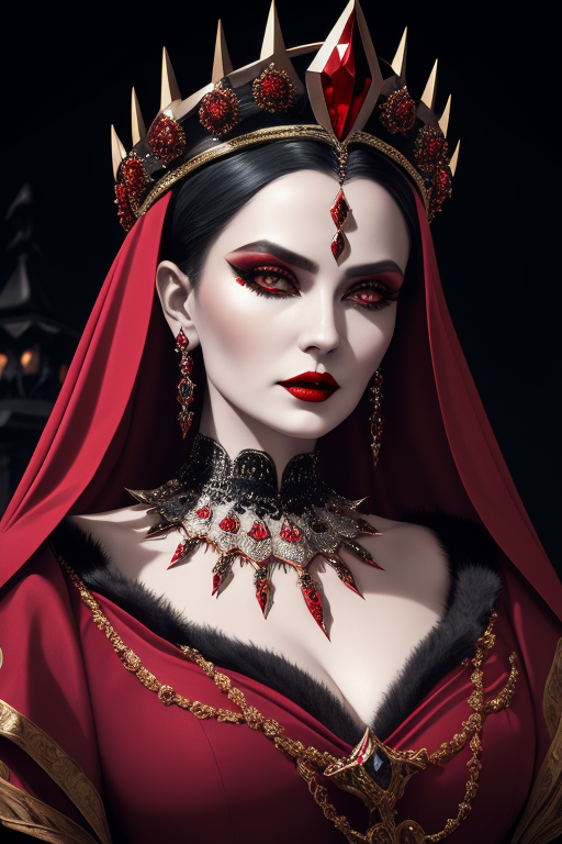 Evil Sorceress Queen by Botswabble - Playground