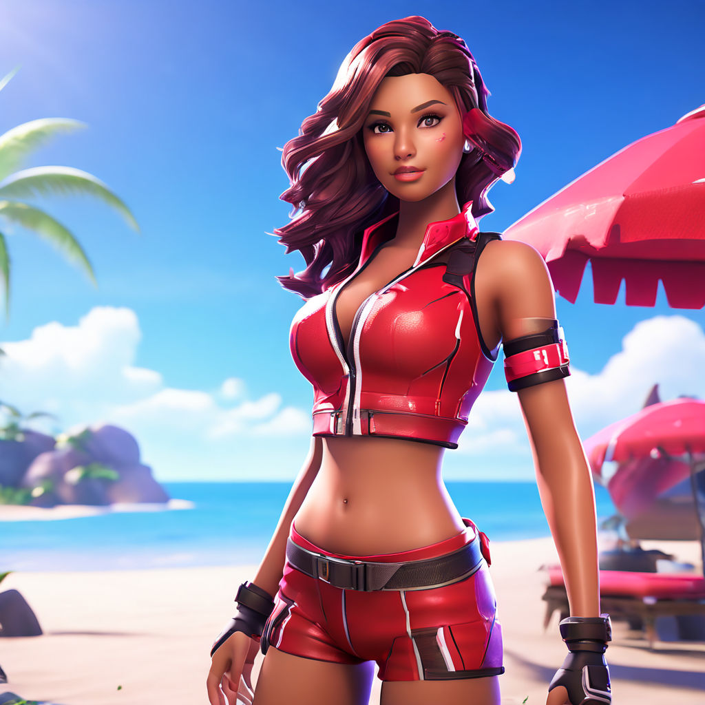 Fortnite Aura in Bikini