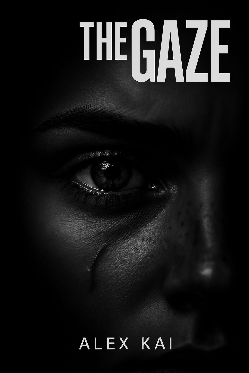 Intense Close-Up of Emotionally Charged Eye EBook Cover