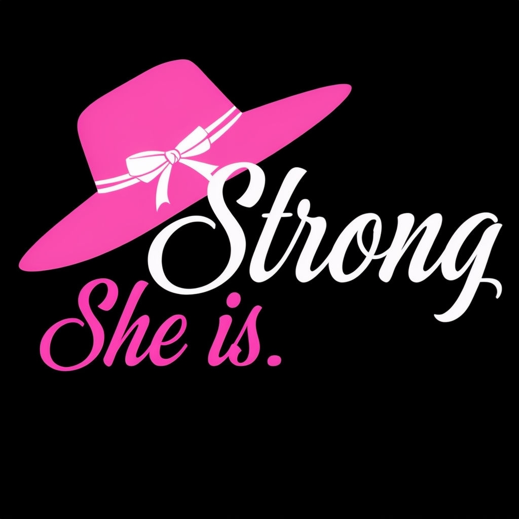 Empowering Strong She Is Graphic T-Shirt Design