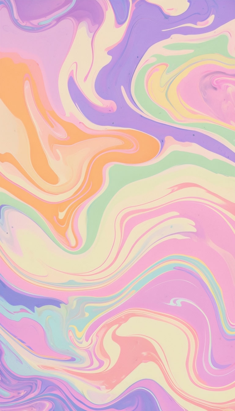 Vibrant Psychedelic Swirling Abstract Design Phone Case Cover