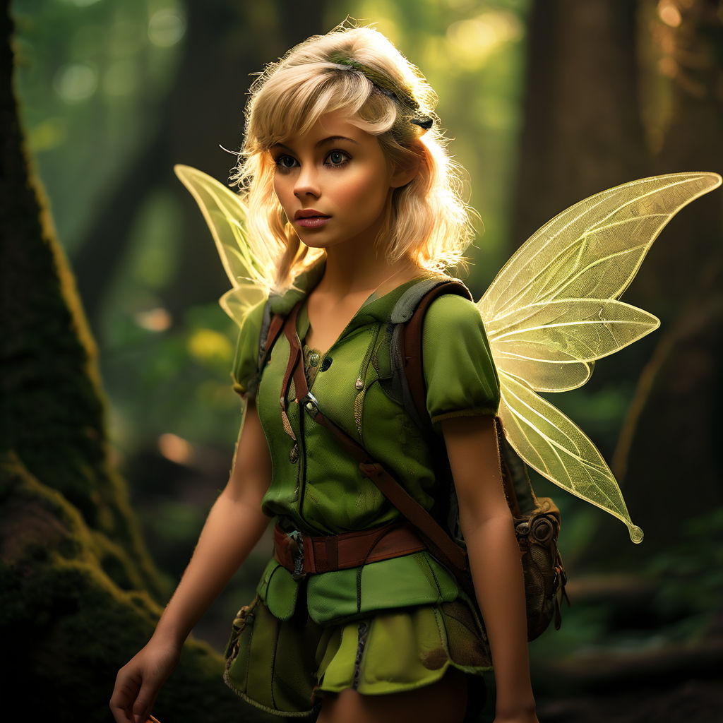 Sexy AnnaSophia Robb as Tinker Bell in Peter Pan