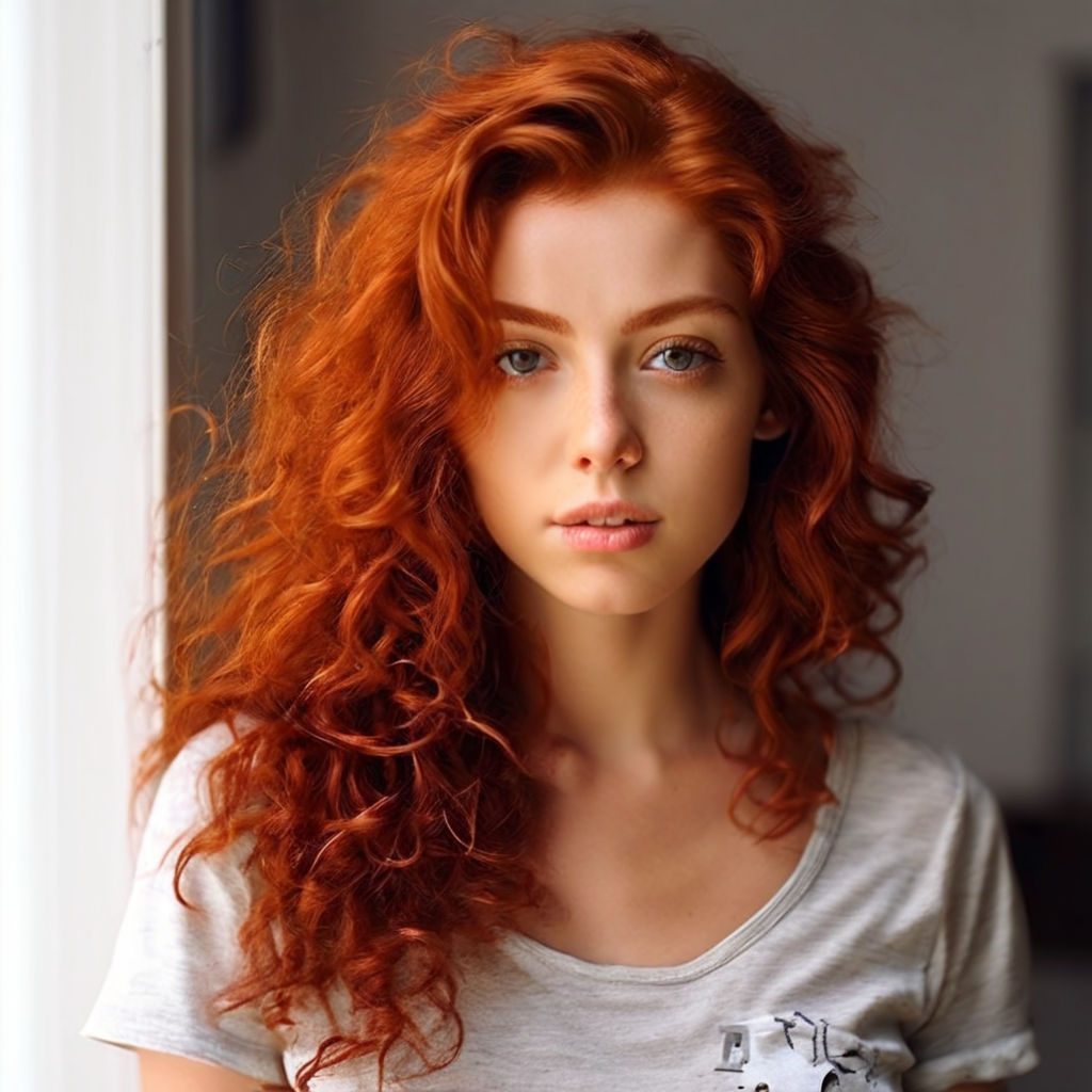 NATURAL RED HAIR