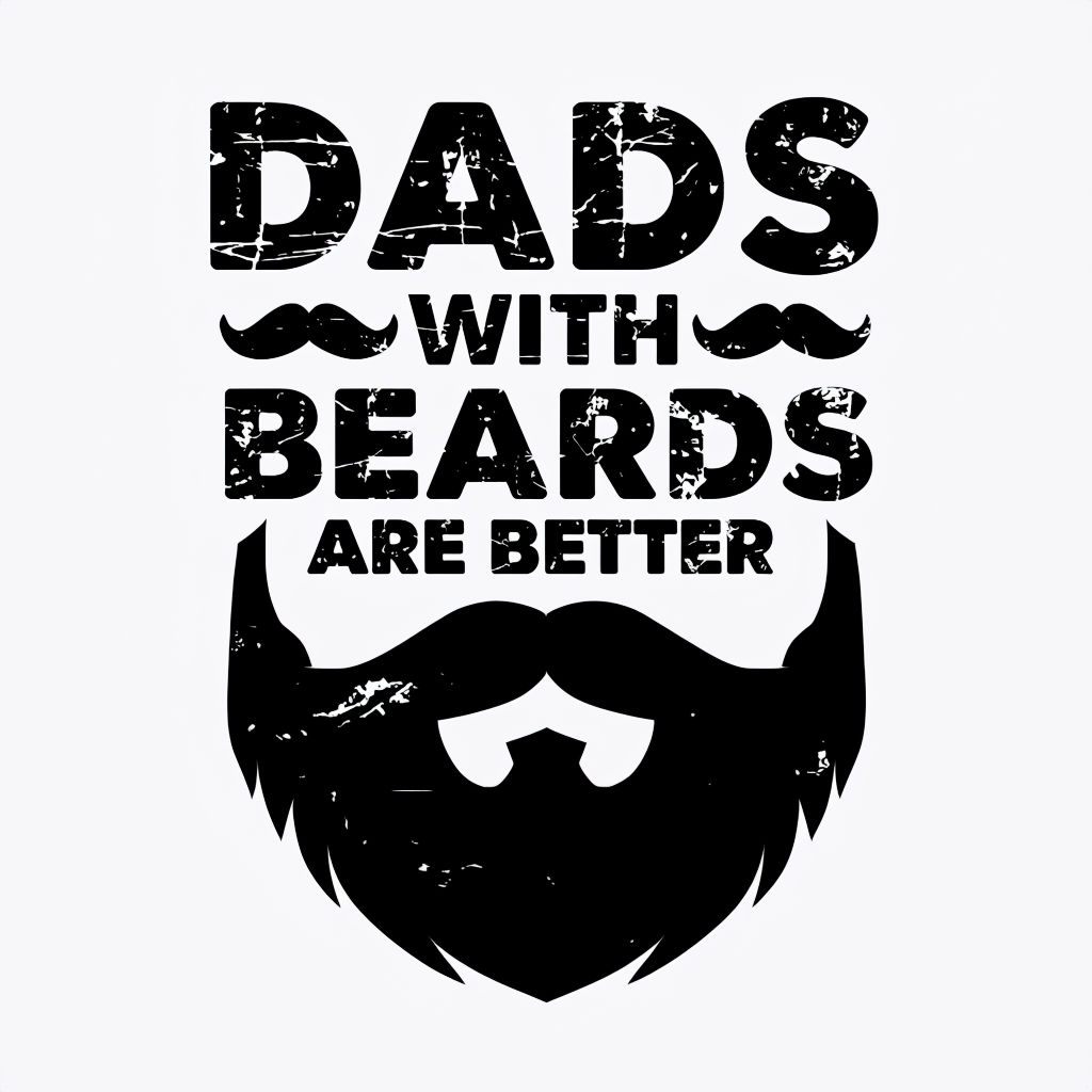 Dads with Beards Are Better Humorous Graphic Mug